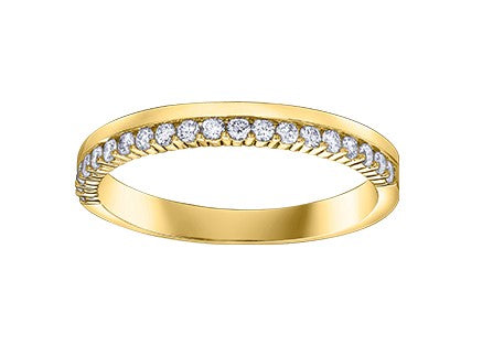 14 Karat Stackable Diamond Band, TDW