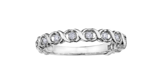 10k X's & O's Diamond Band