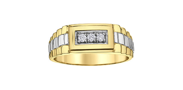 Diamond Days 10k yellow and wh