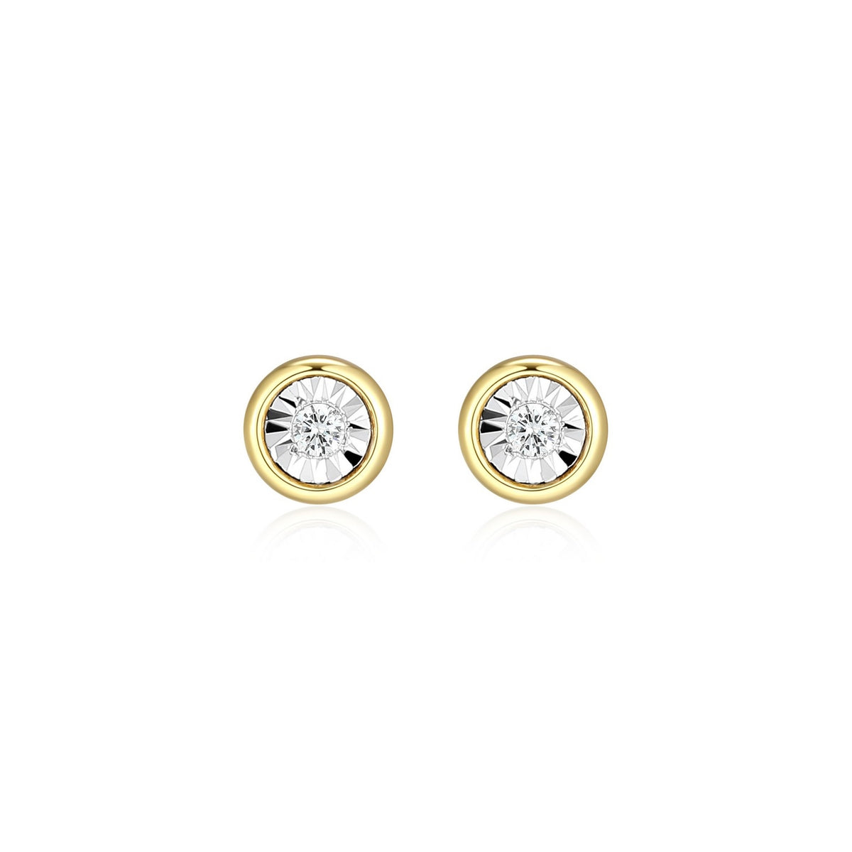 "M" gold plated sterling silve
