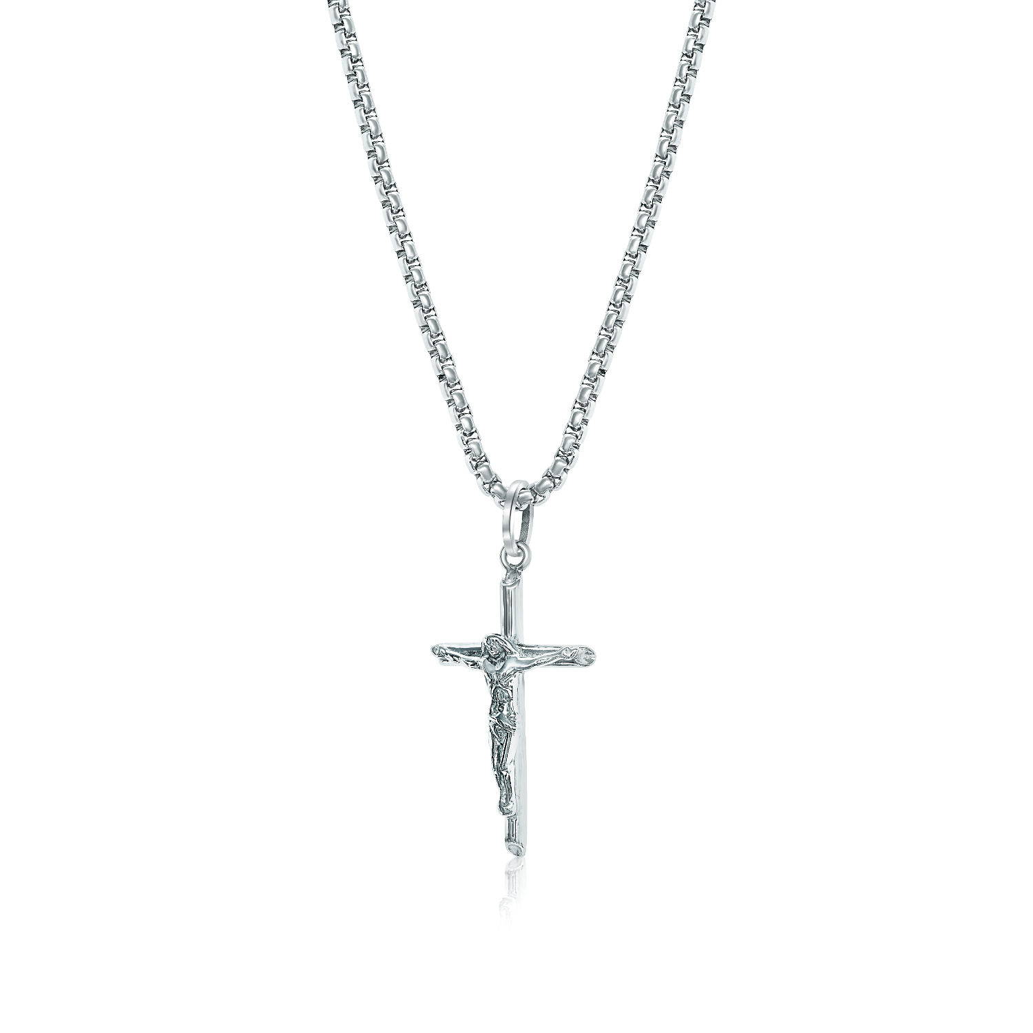 Italgem Crucifix Pendant, 22"