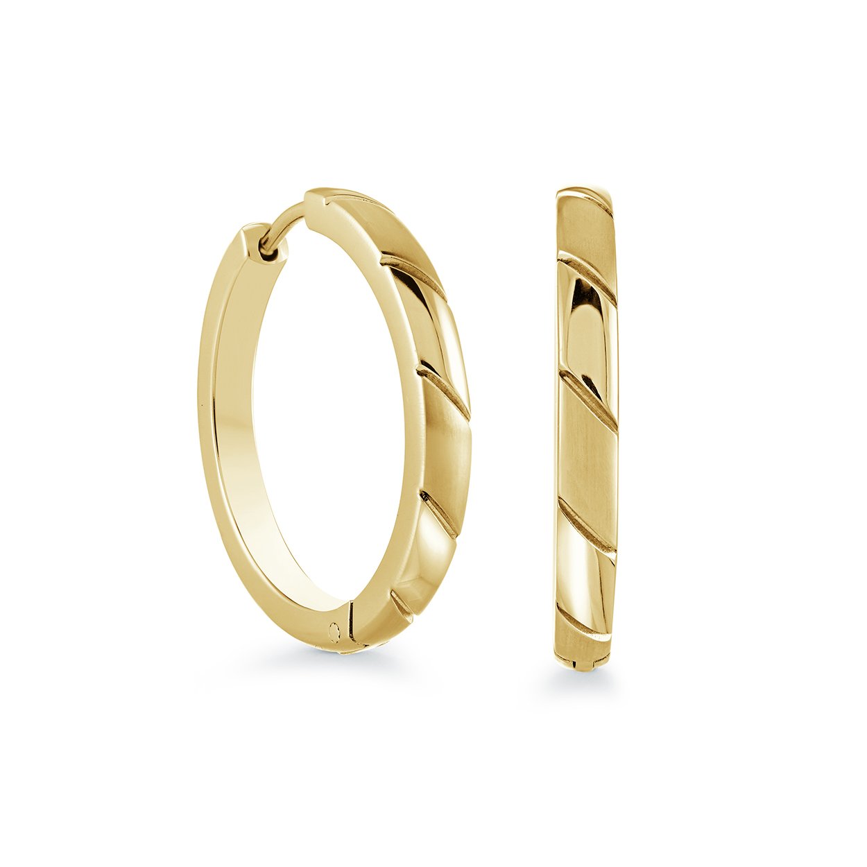 Veloria 25MM Hoop Earrings