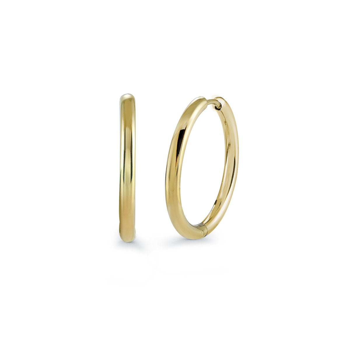 GP 15MM Stainless Steel Huggie Earrings