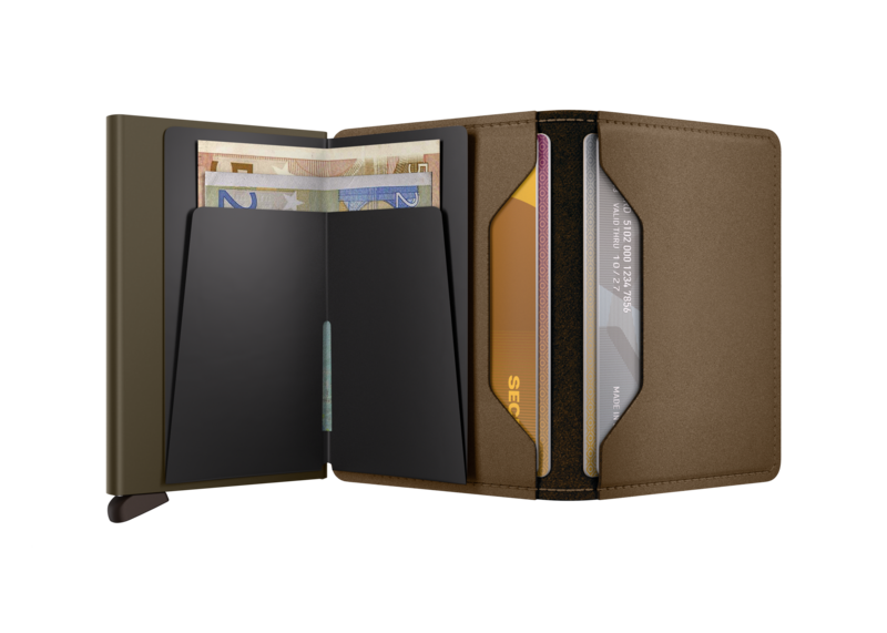 Secrid Slimwallet Satin Bronze Leather