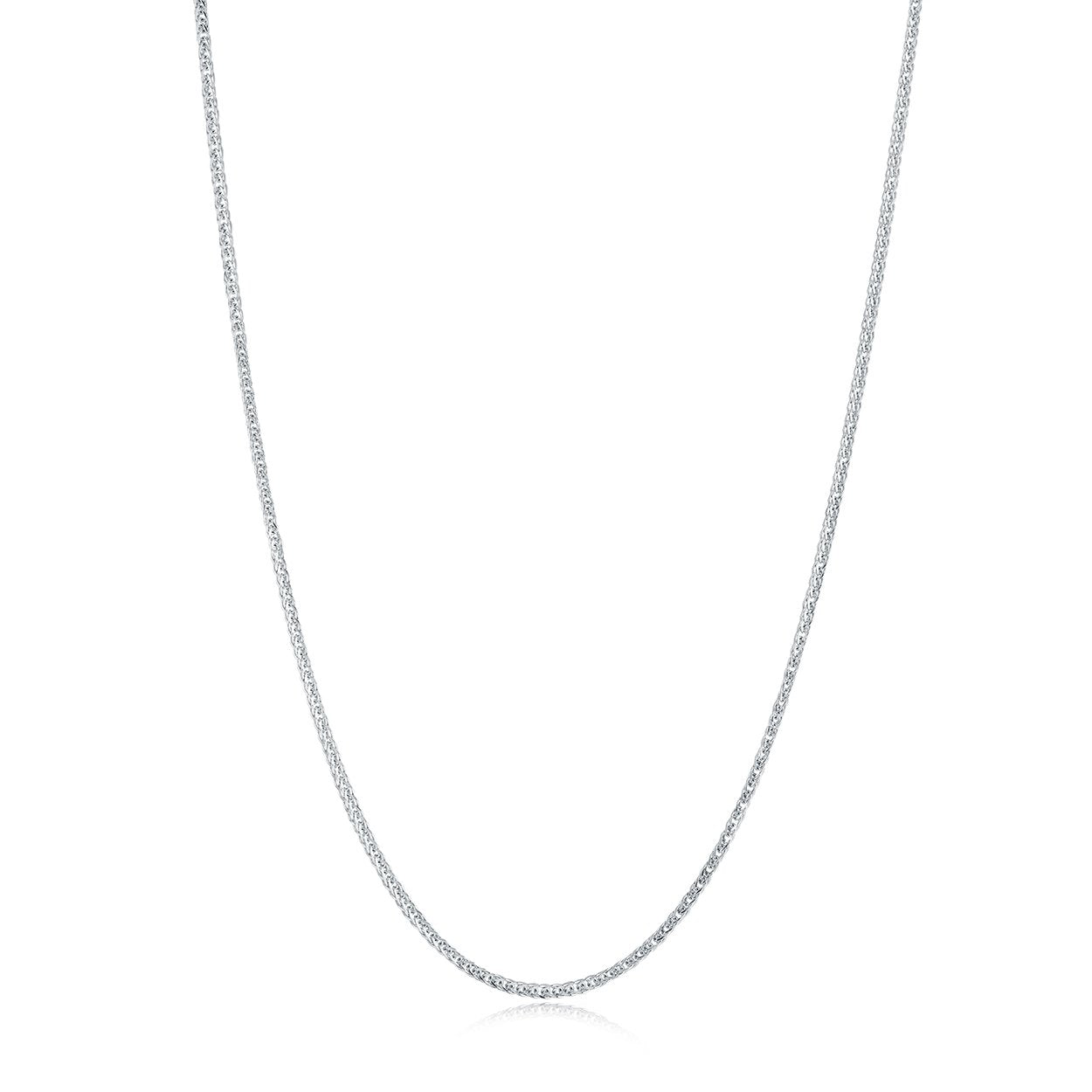 Stainless Steel Foxtail Chain, 20"