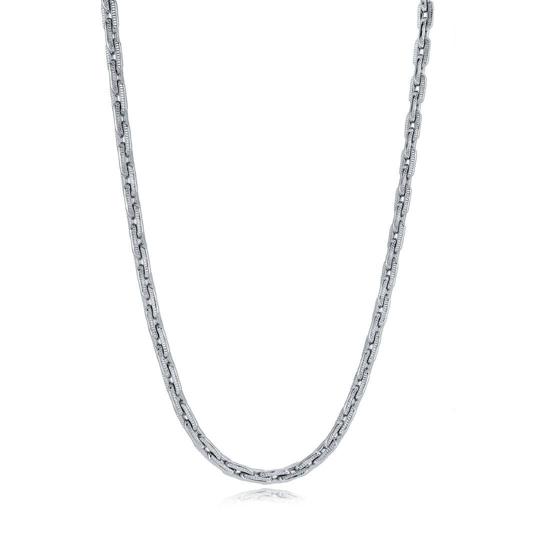 Diamond Cut 5mm Cable Link Chain, 22"