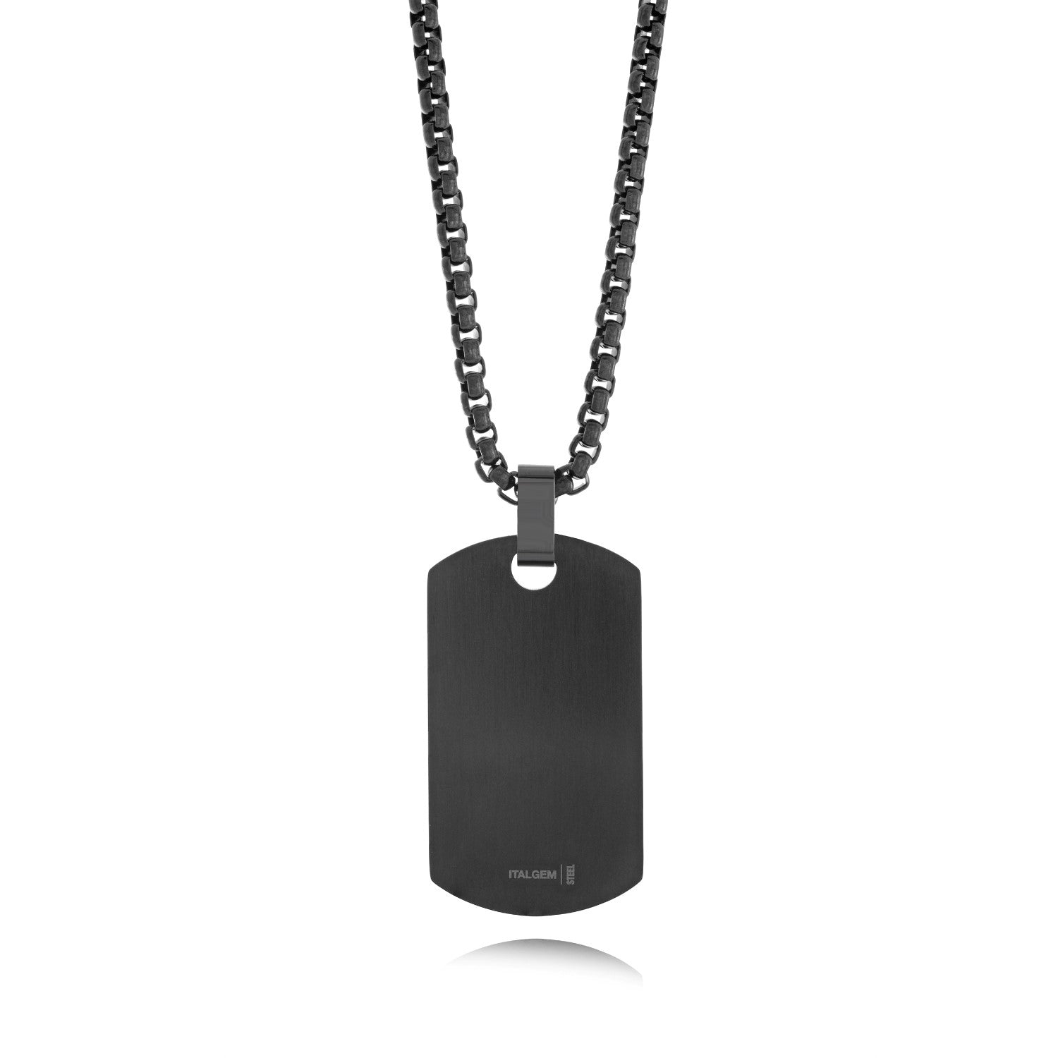 Italgem Steel black ion-plated