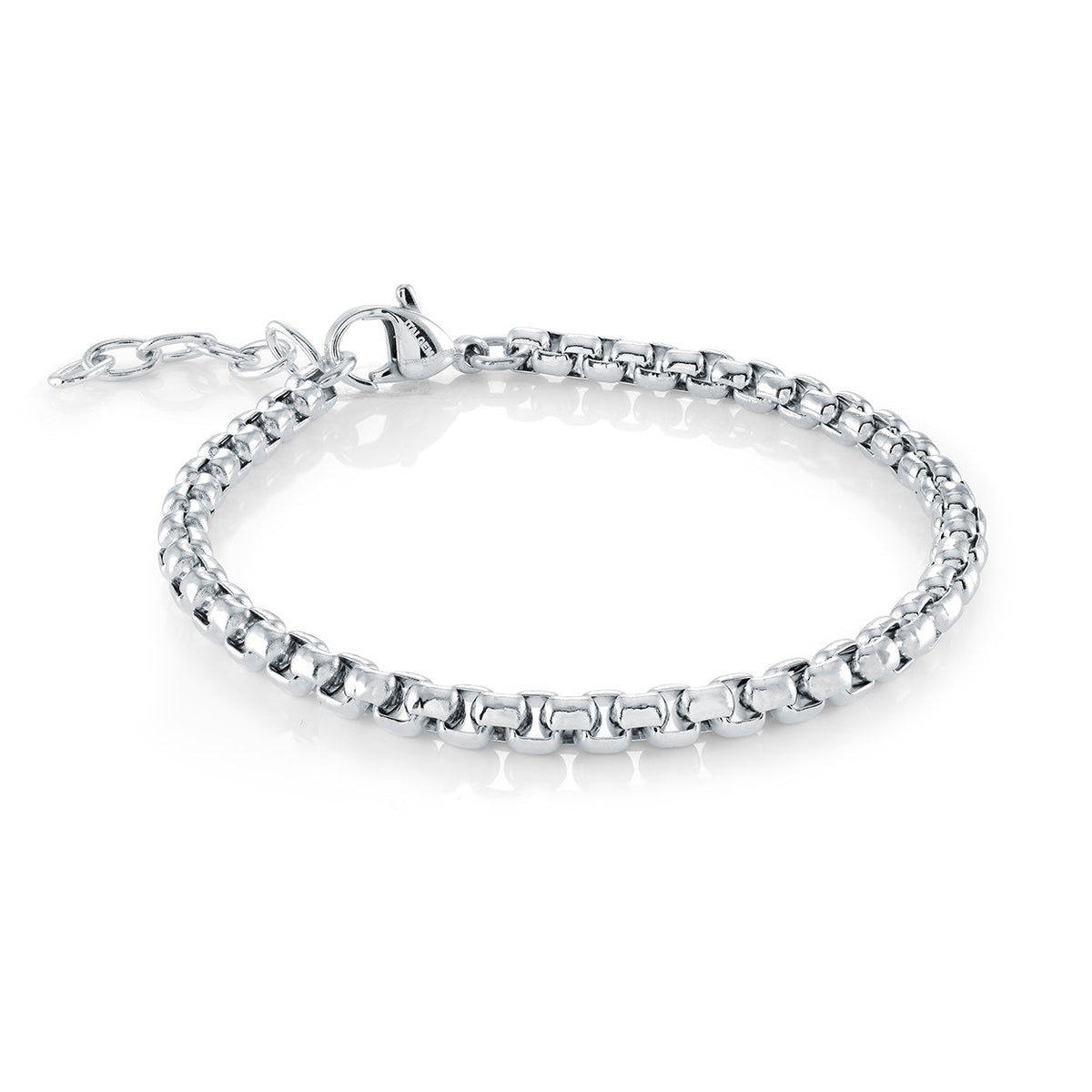 Jr. Collection 3.5mm Round Box Link Bracelet
