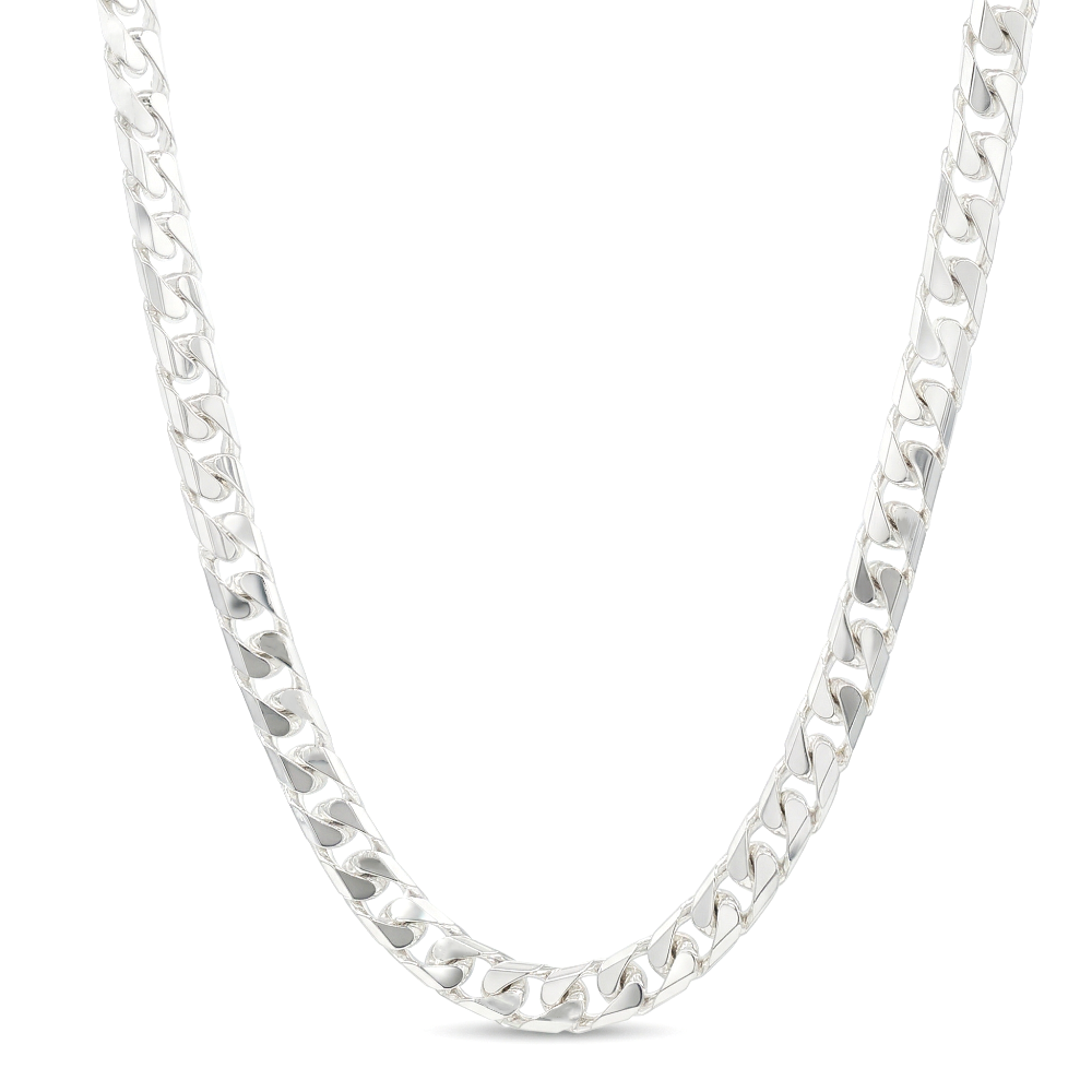 5mm high polish sterling silve