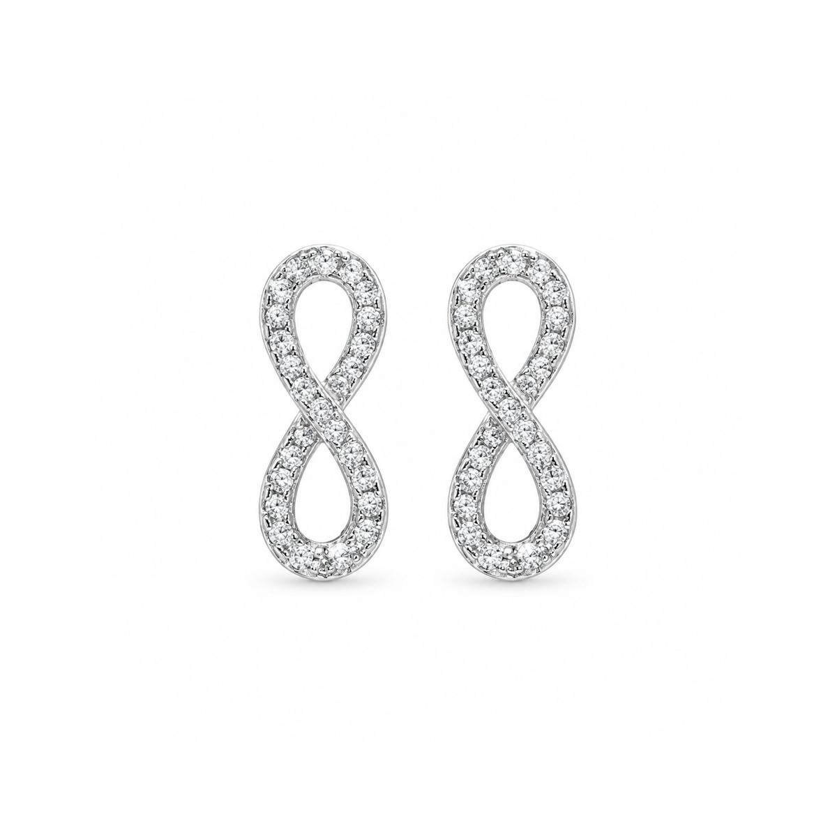 Rhodium-plated 925 sterling si