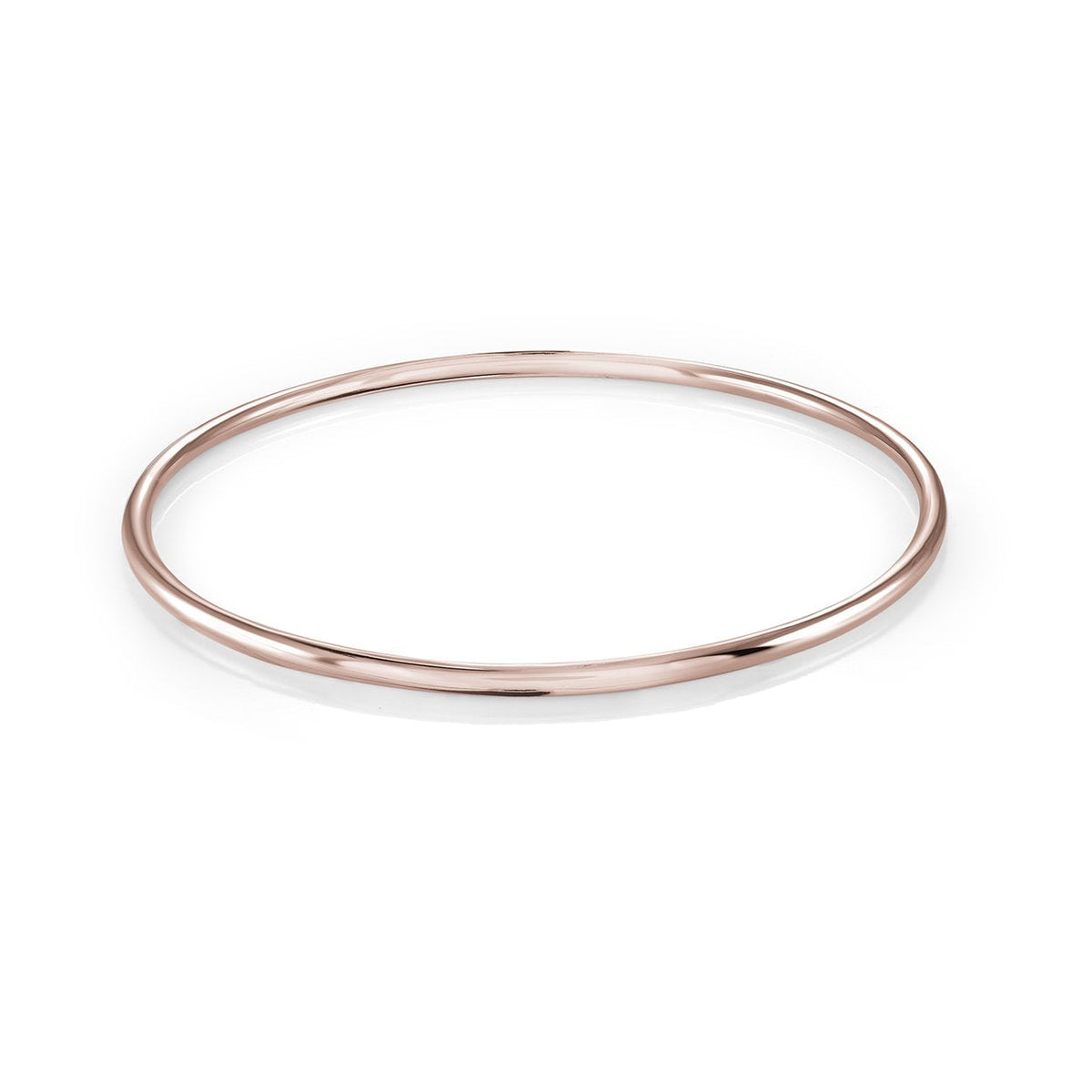 Round 2.2mm Slip On Bangle, RGP