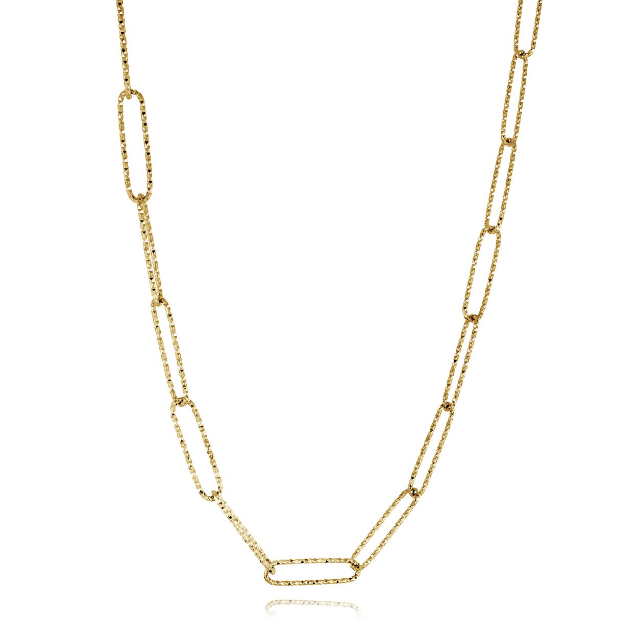 Veloria Sparkle Oval Link Chain