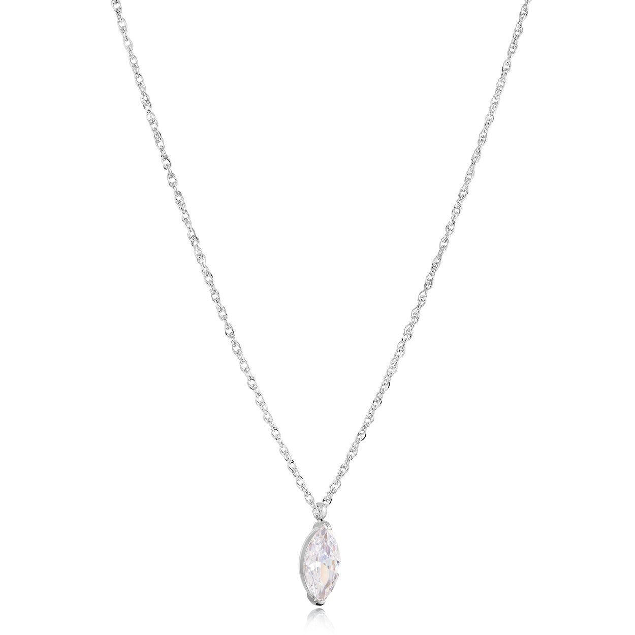 Marquise Solitaire Pendant