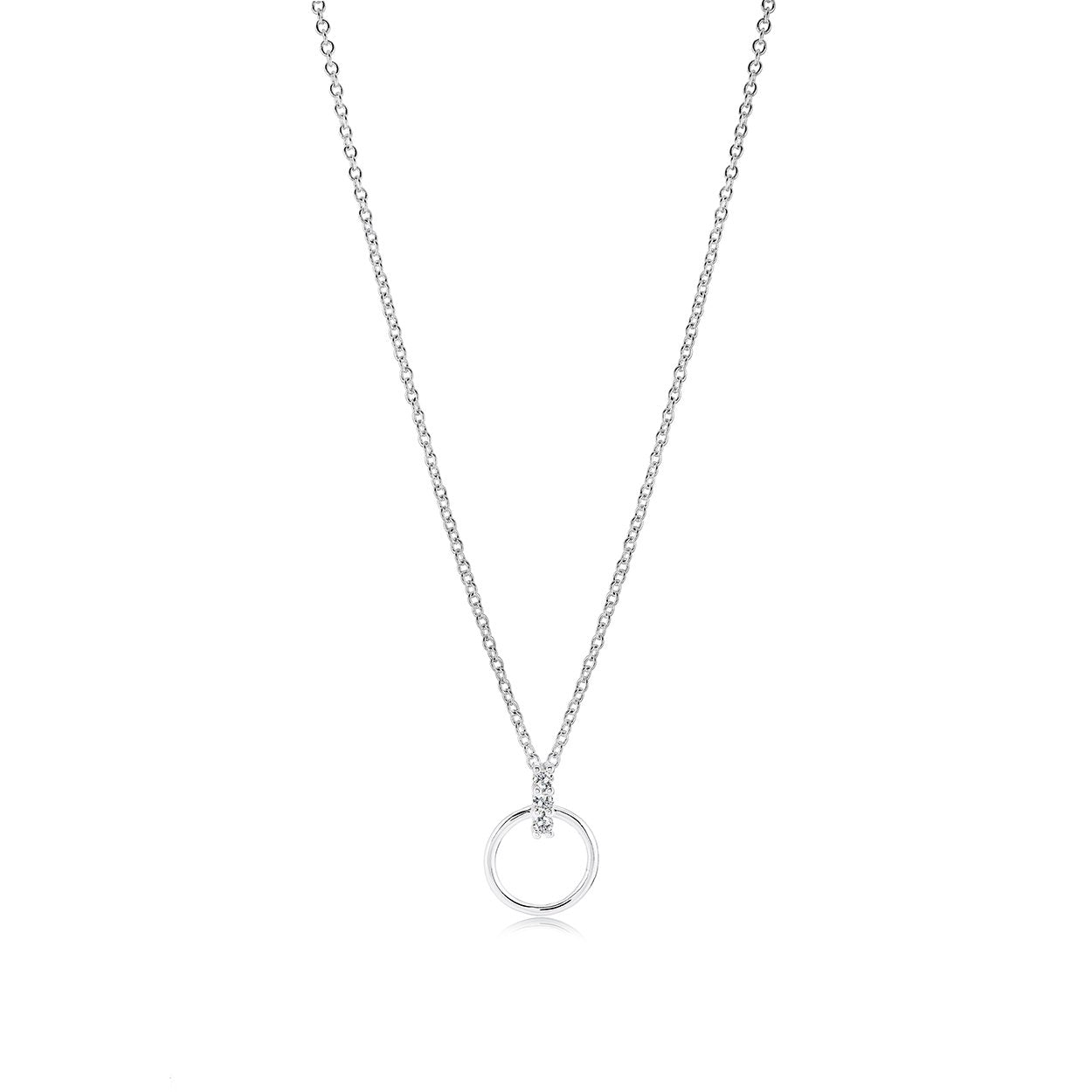 Italgem Circle & Bar Pendant