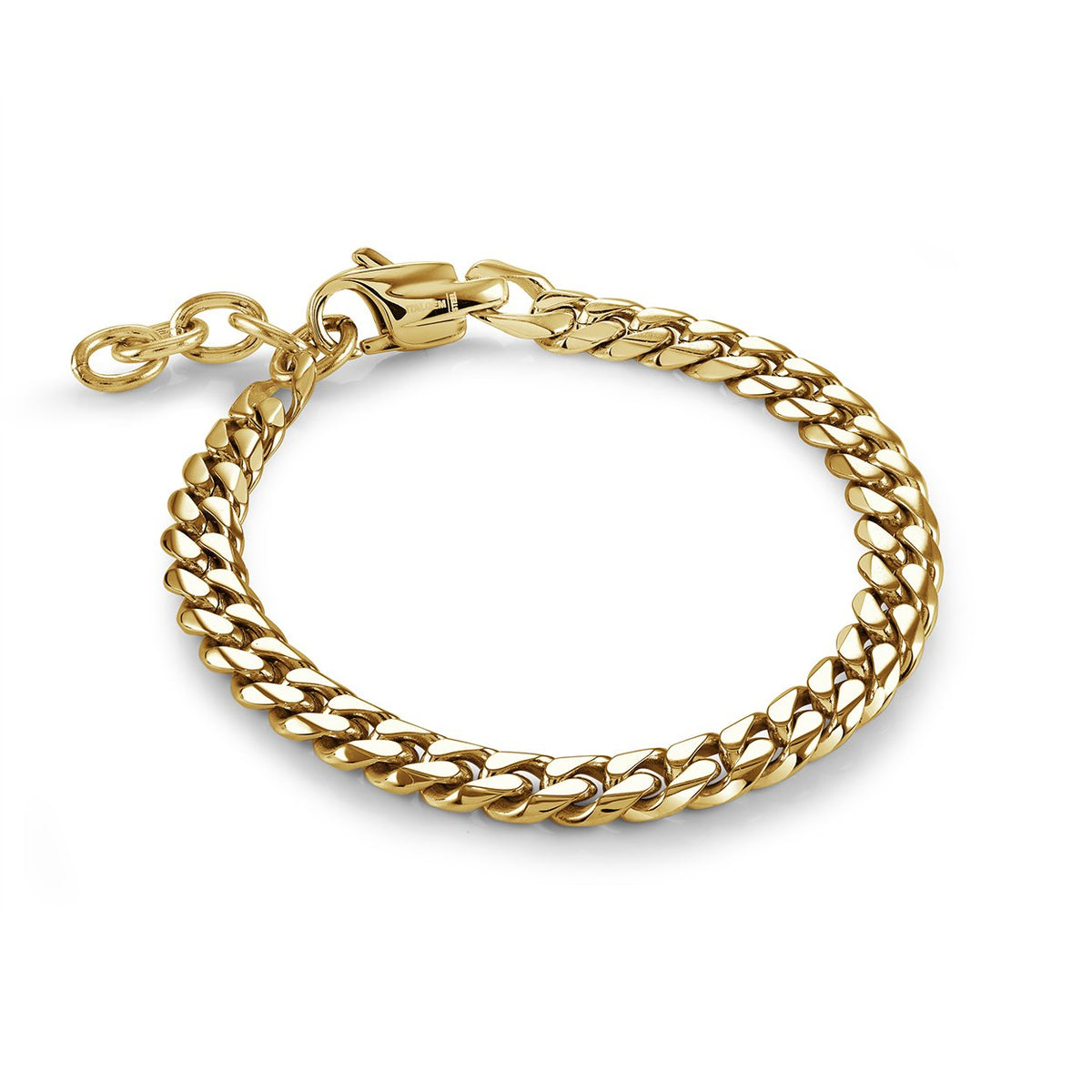 Jr. Collection 6mm Yellow Curb Link Bracelet