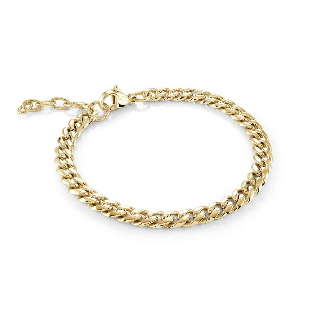 Jr. Collection 4.6mm Yellow Curb Link Bracelet