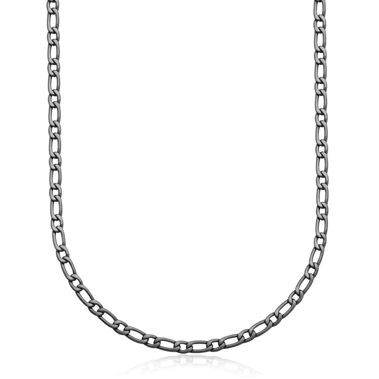 SteelX 6mm Figaro Link Chain - 24"