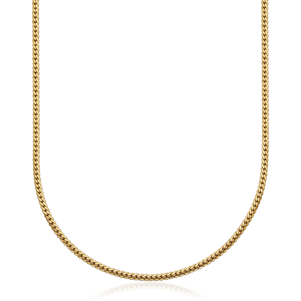 4mm Cuban Link Chain, 20"