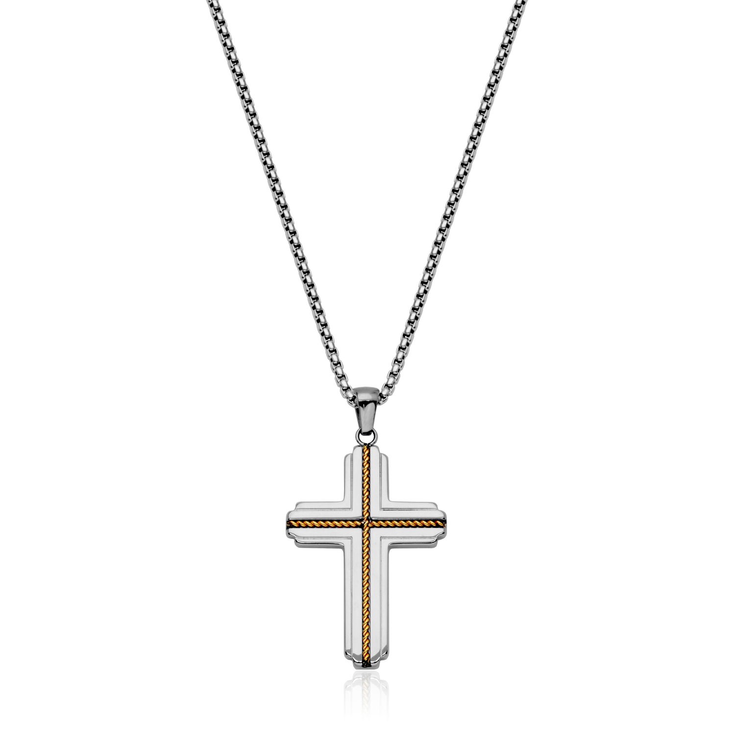 SteelX two-tone stainless stee