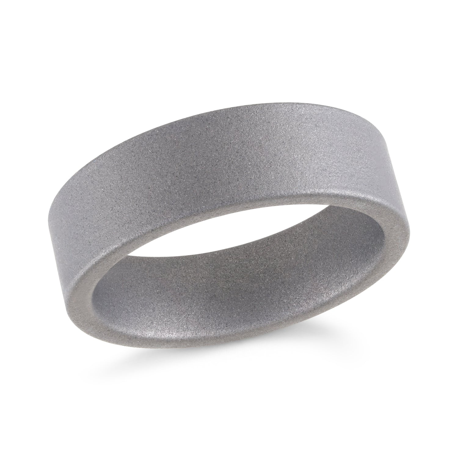 Malo Gunmetal Tungsten Ring, size 10