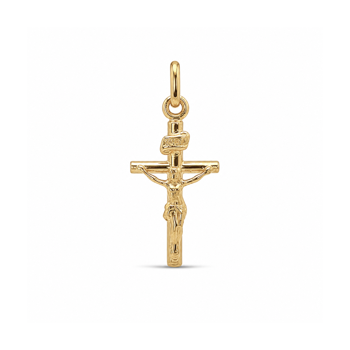 10k Yellow Gold Crucifix Cross