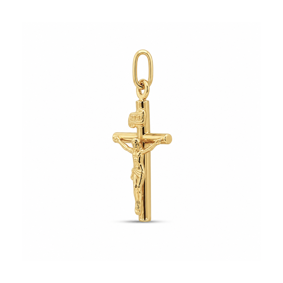 10k Yellow Gold Crucifix Cross