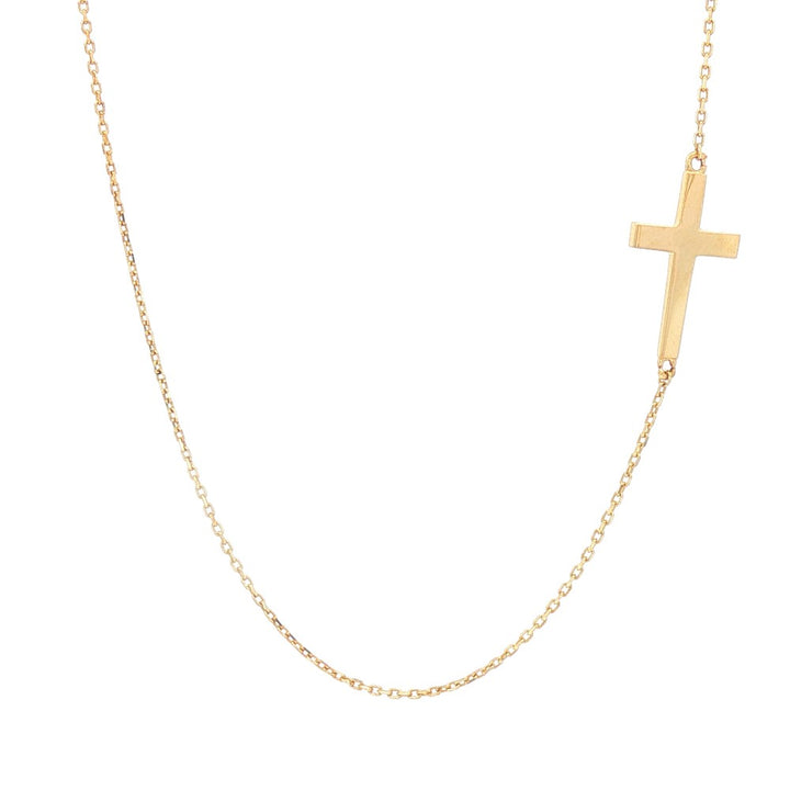 10k yellow gold polished sidew