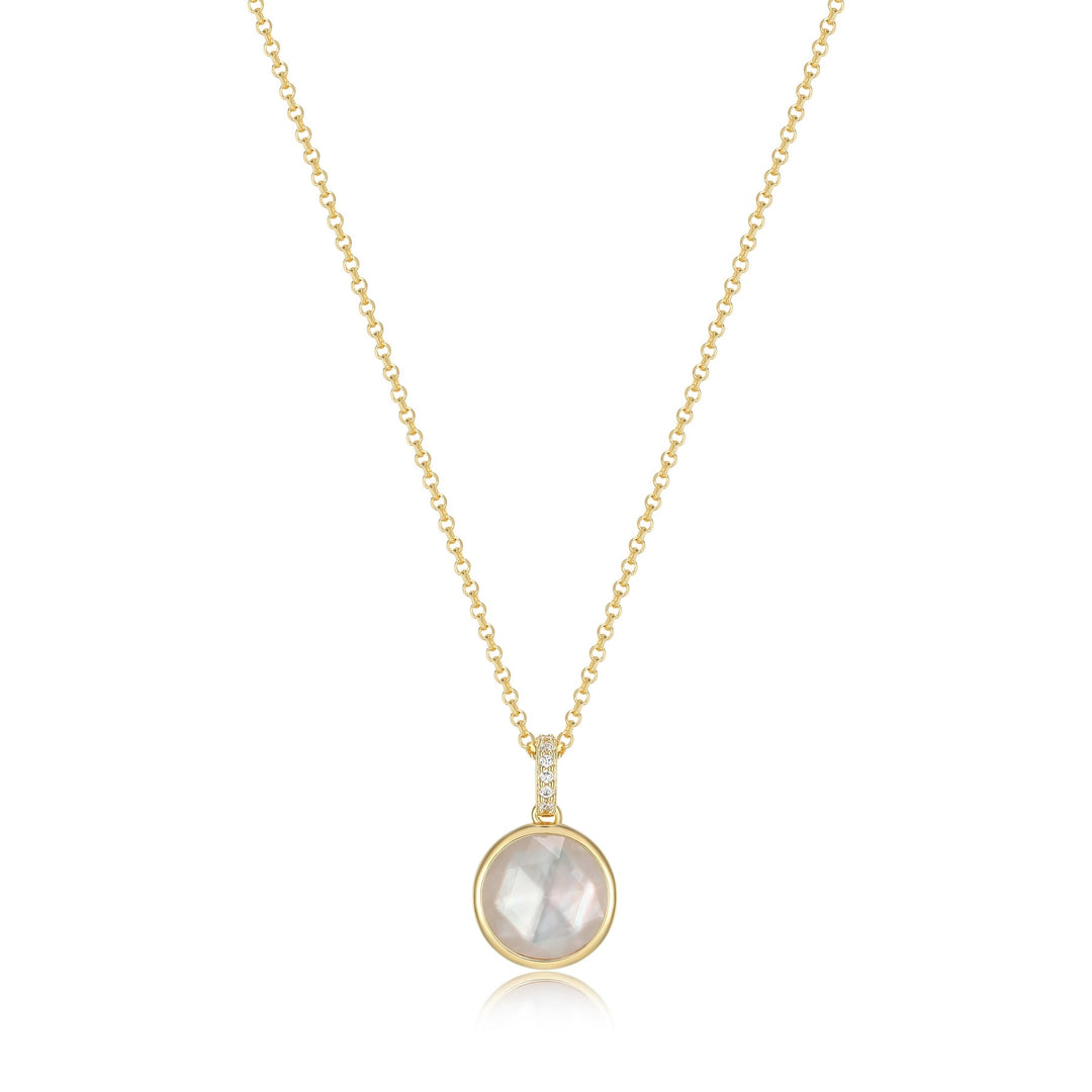 Reign Mother-of-Pearl Necklace - 20"