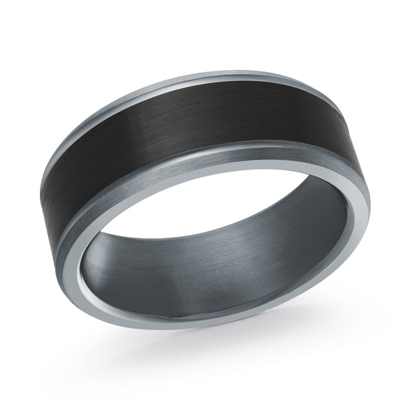 Malo 2 tone Tantalum Ring, size 10