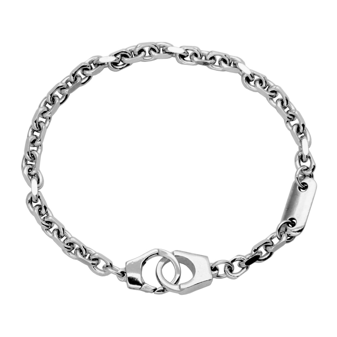 ETHOS Silver Cable Bracelet