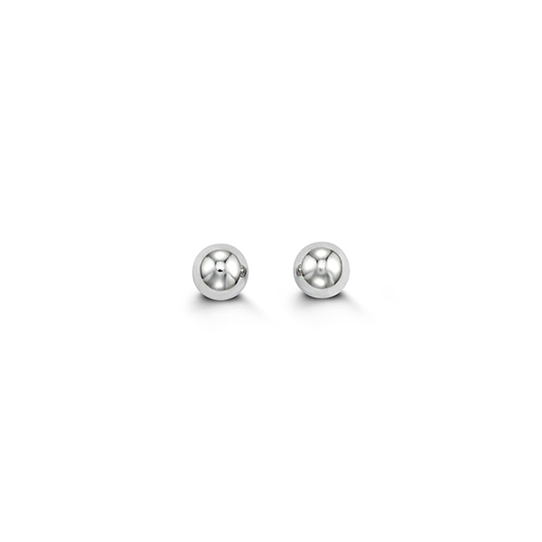 Bella 14k 4mm Ball Earrings