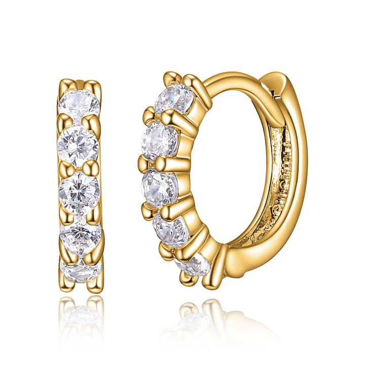 Reign Huggie Earrings