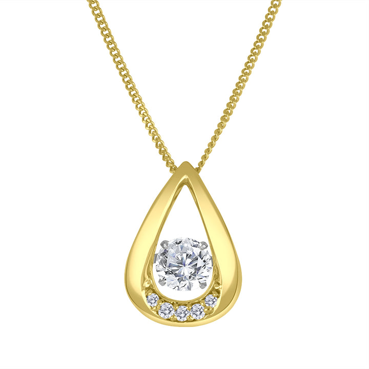 10k yellow gold Twinkle teardr