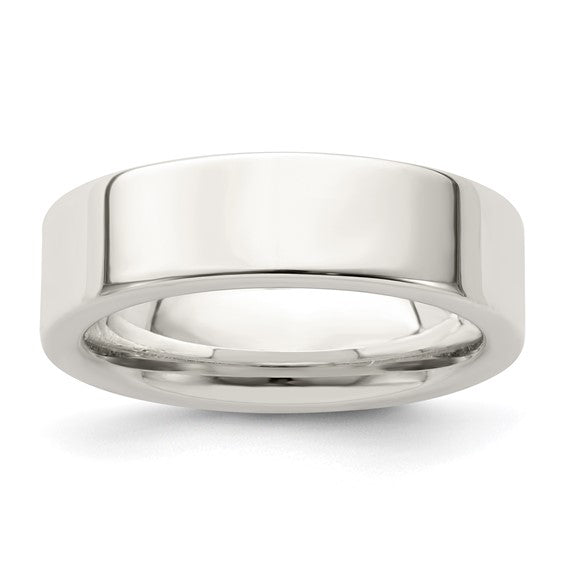925 sterling silver plain band