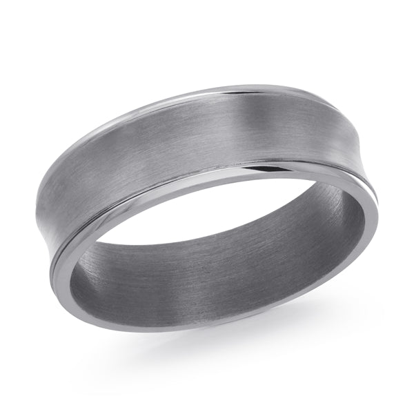 Malo Gunmetal Tantalum Ring, size 10