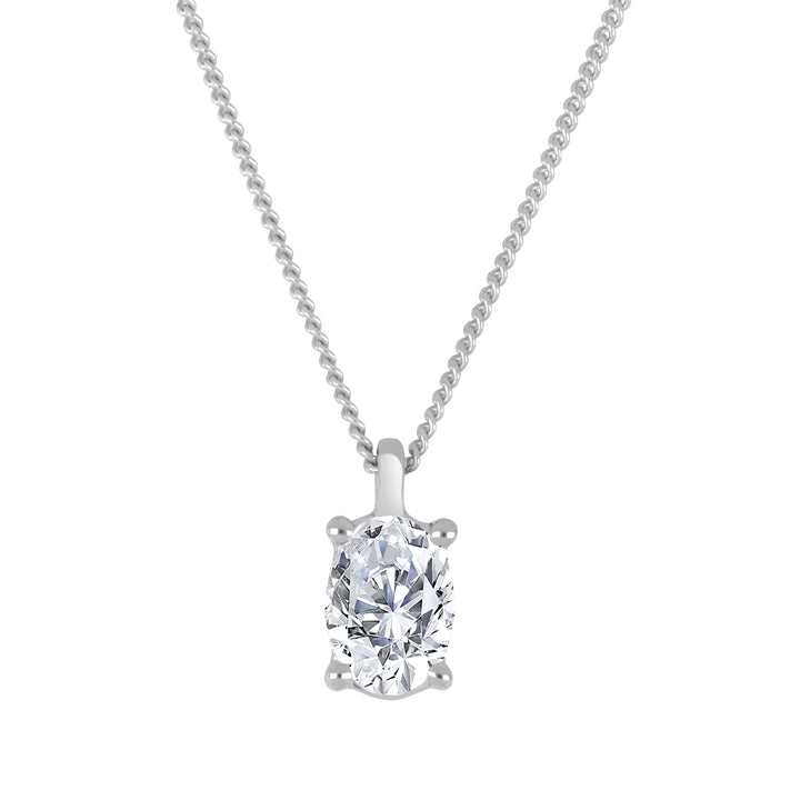 10k white gold solitaire penda