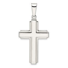 Silver Cross Pendant