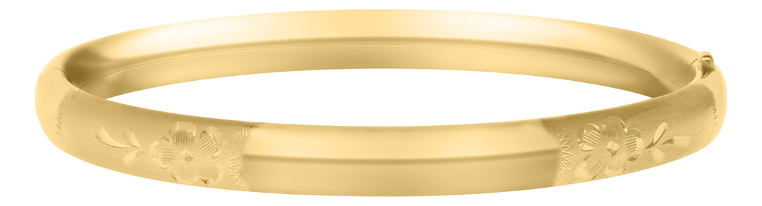 14K Gold Filled Child's Bangle Bracelet