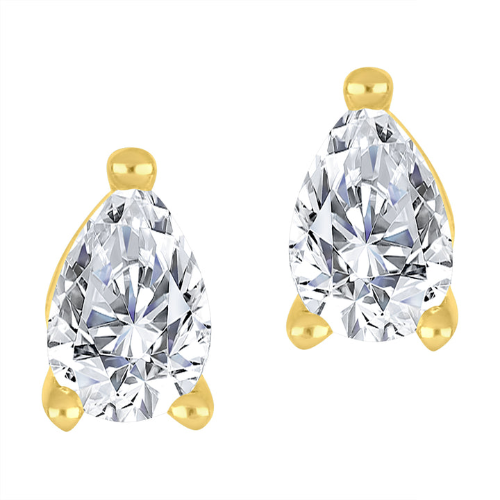 10k yellow gold stud earrings