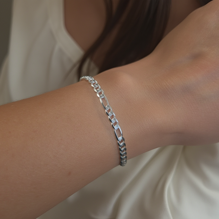 925 sterling silver 4.0mm figa