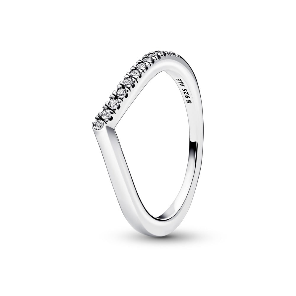 Pandora Timeless Wish Half Sparkling Ring, Size 5