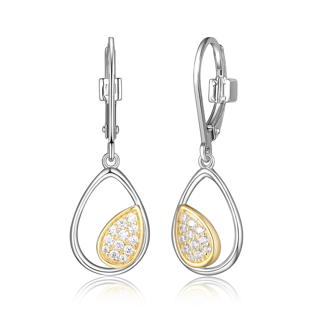 ELLE Moon Shadow Drop Earrings