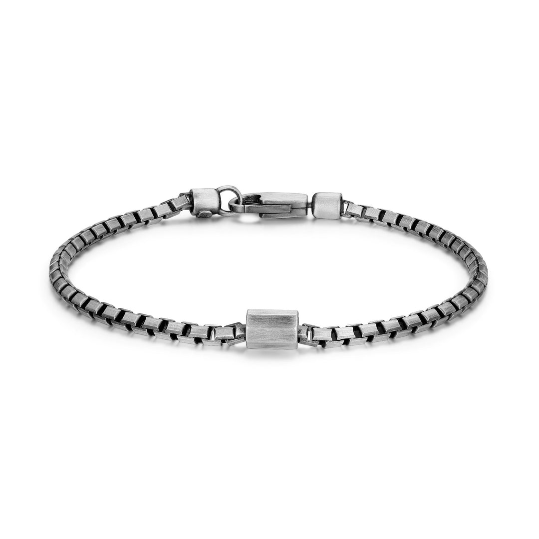 ETHOS Silver Box Bracelet.