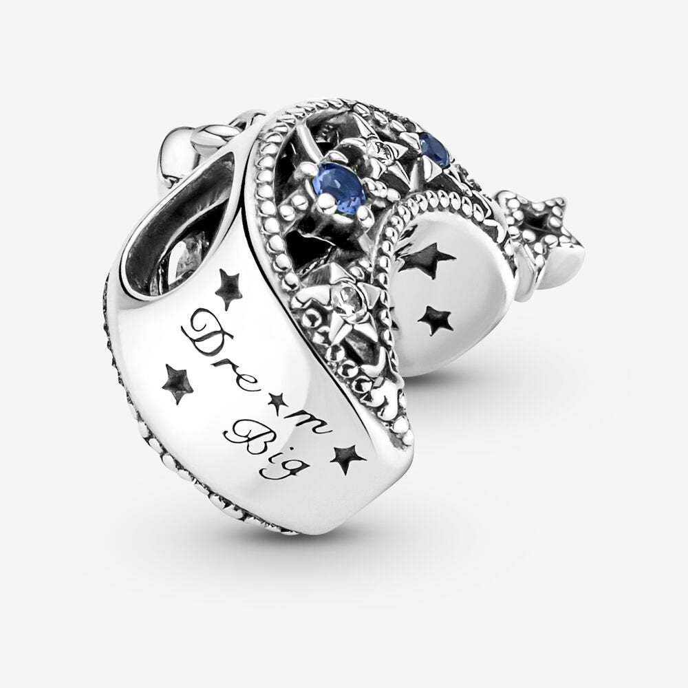 Pandora Star & Crescent Moon Charm