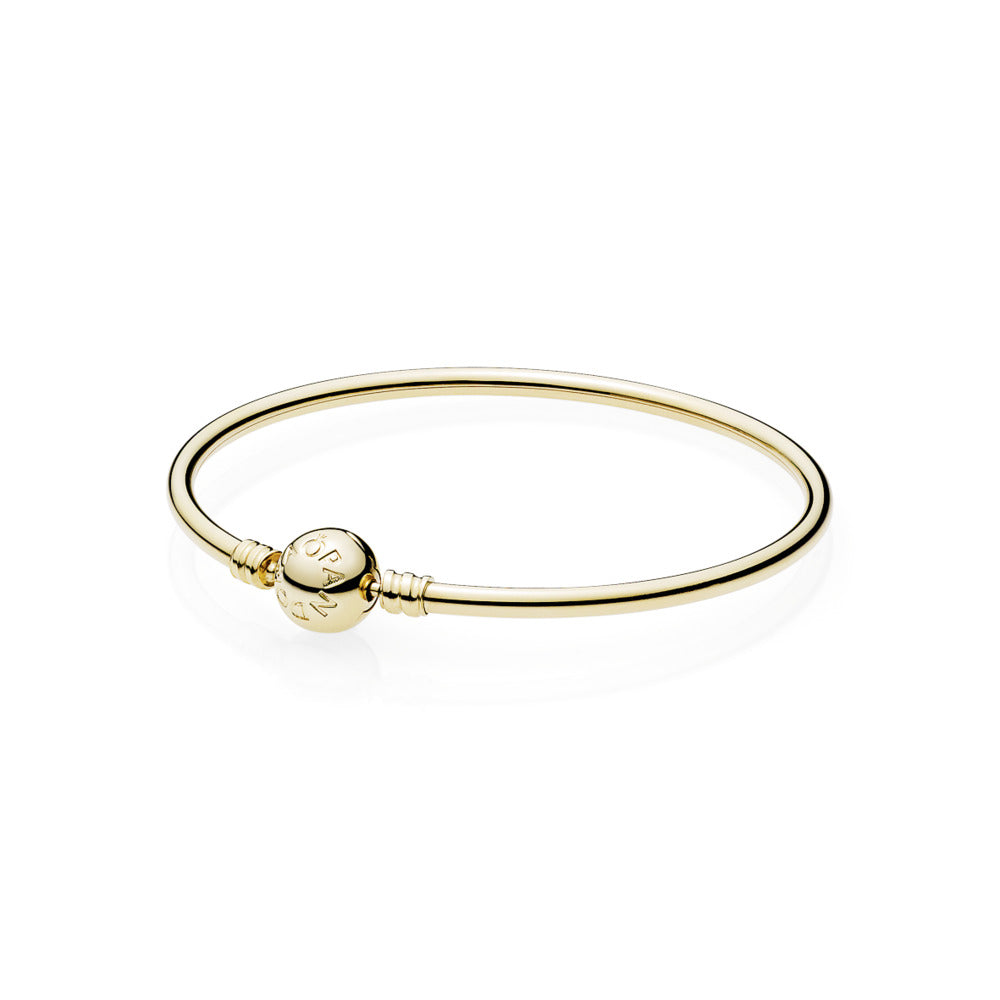 Pandora 14k Gold Bangle; 19cm