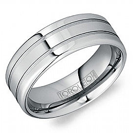 30% OFF - 8MM Polished Tungsten Band
