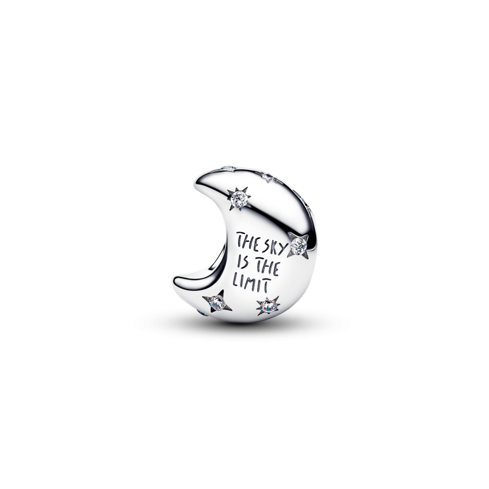 Pandora Crescent Moon Charm