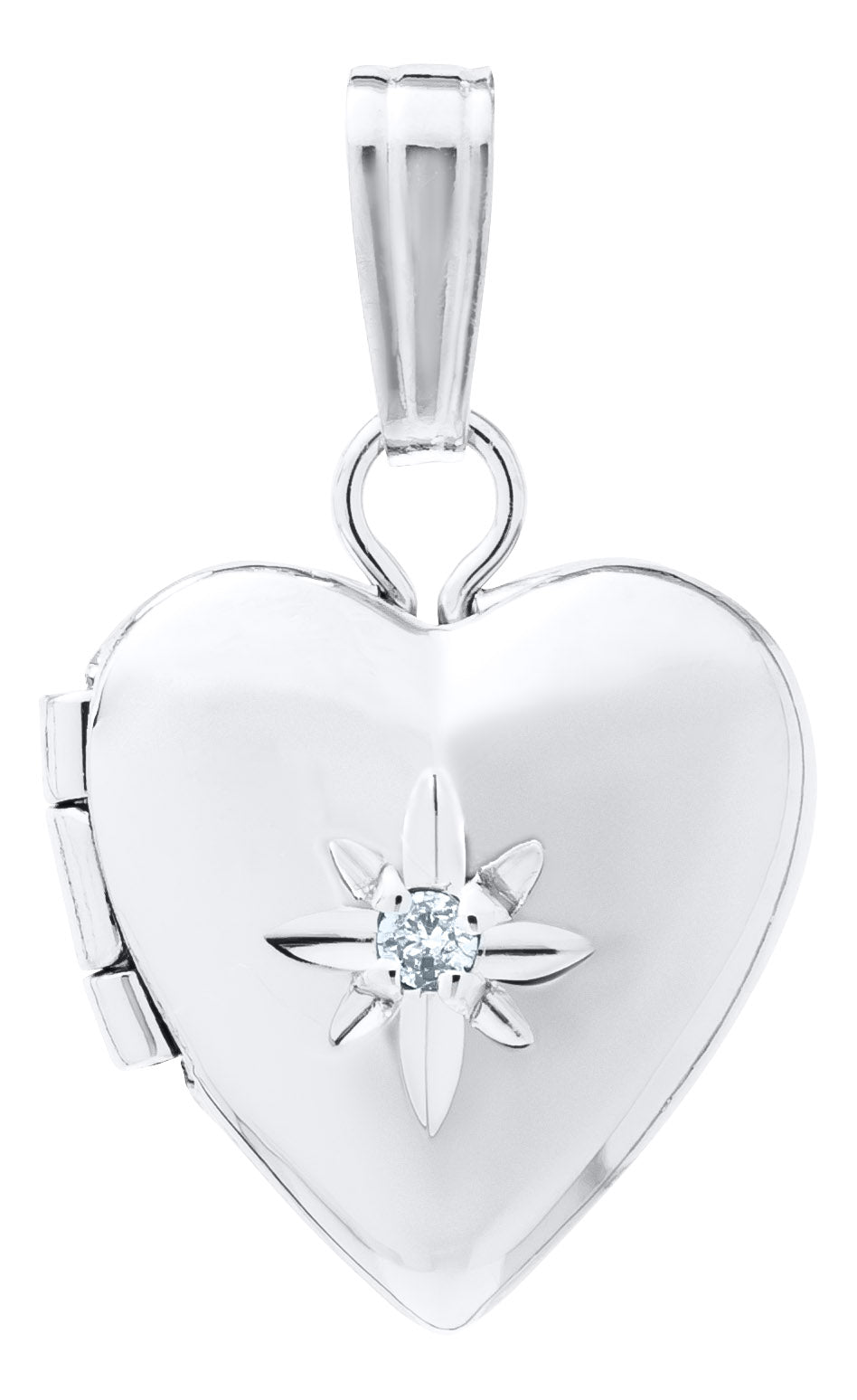 Sterling Silver Child's Heart Shaped Locket