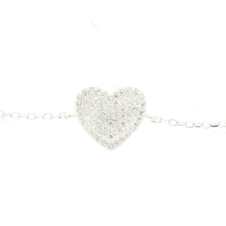Sterling silver cable link bra