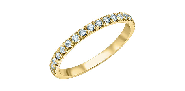 Diamond Evolution 14K Gold Diamond Band